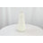 Magnesium Oxide Vase With Carved Grooves
