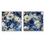 Stamford - Ensemble de 2 collages floraux carrés-101850851-101850853