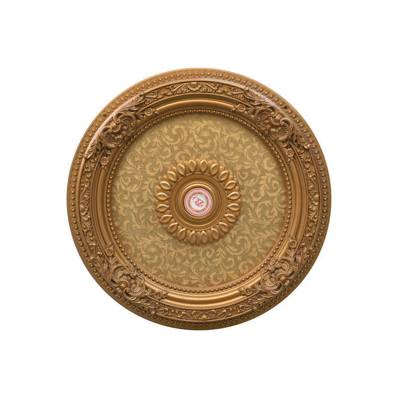 Leaf Chandelier Ceiling Medallion