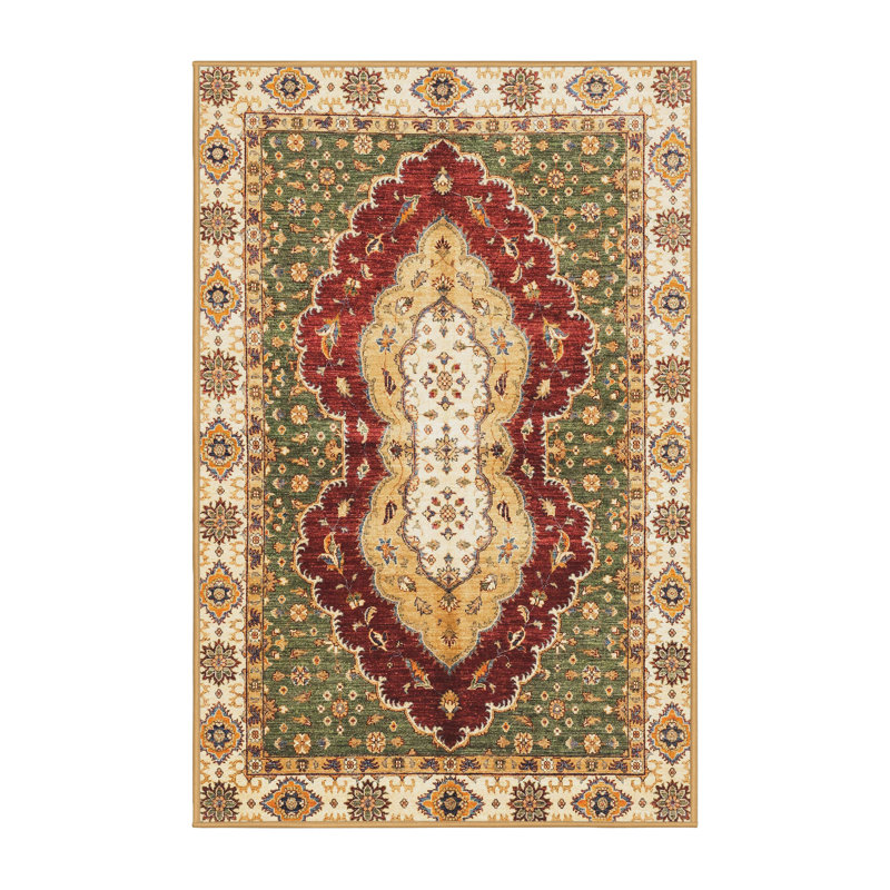 Abstract Indoor Rug, Rectangle 6' x 9'