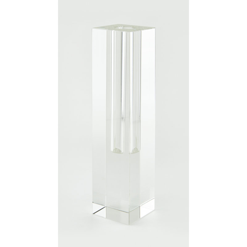 Vase de table en cristal haute Larkins