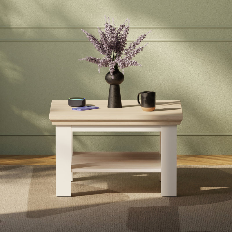 Pontypool Coffee Table with Storage, White