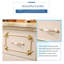 Buffet de table en bois fritté blanc