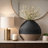 Modern Hammered Metal Table Vase for Home Decor - Sculptural Round Flower Vase for Living Room, Bookshelf, and Entryway-679017024-685135193