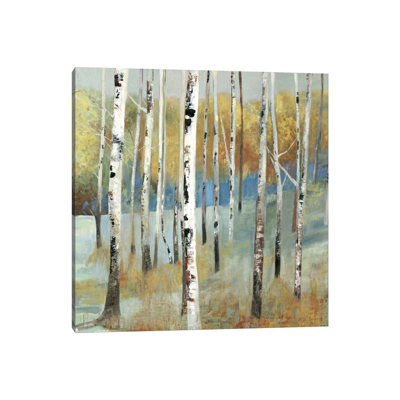 On The Hill by Allison Pearce - Wrapped Canvas Painting, 30.48 cm H x 30.48 cm W