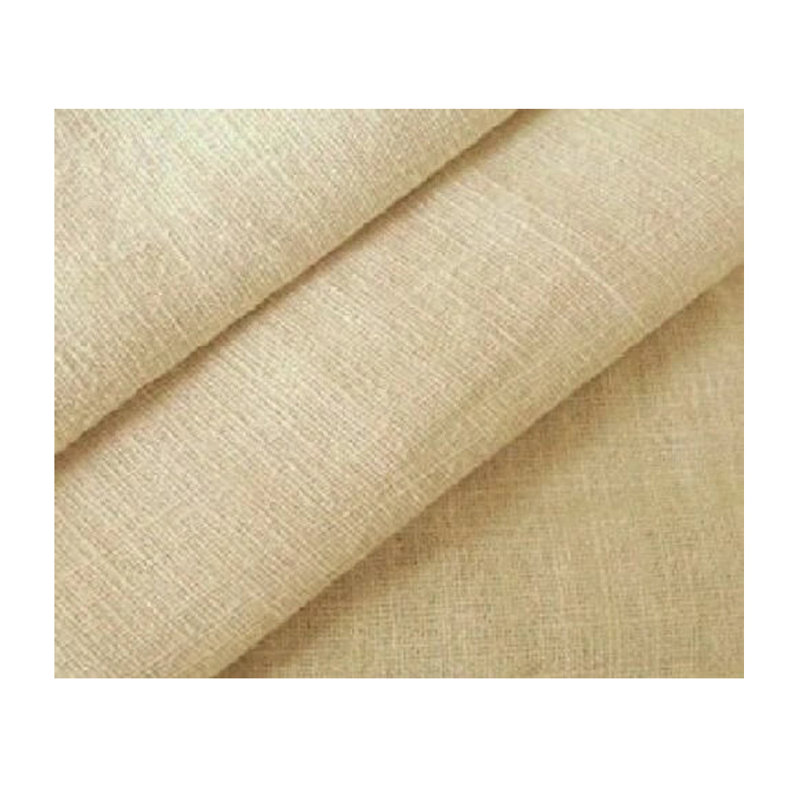 Upholstered Headboard With Atn Bumper Buttons In Turin Fabric, Beige, Small Double (4')