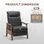 Fauteuil inclinable en cuir Penning -1067423529