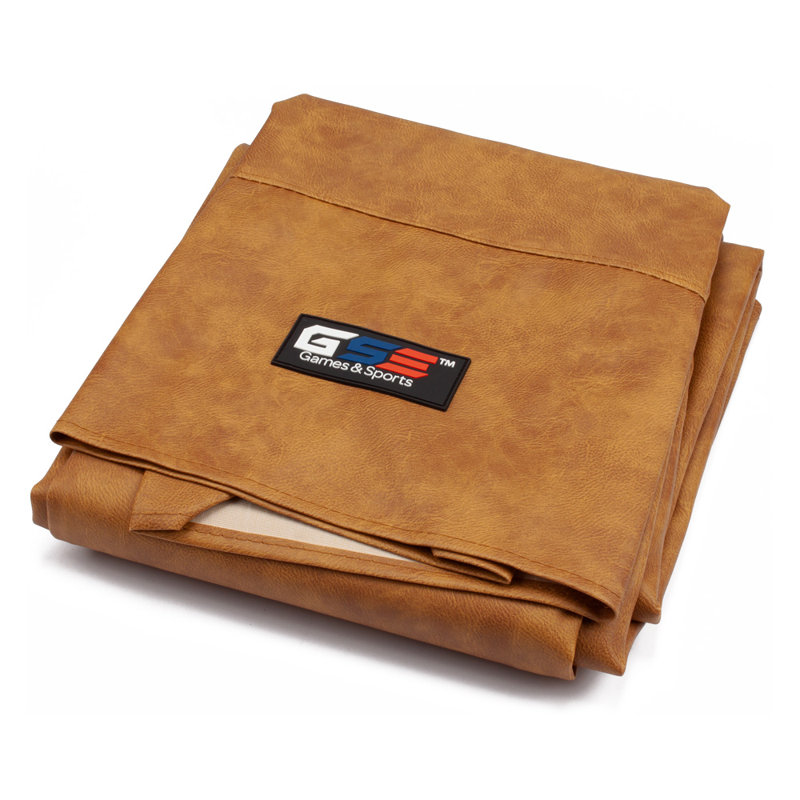 Russet Heavy Duty Leatherette 8ft Pool Table Cover