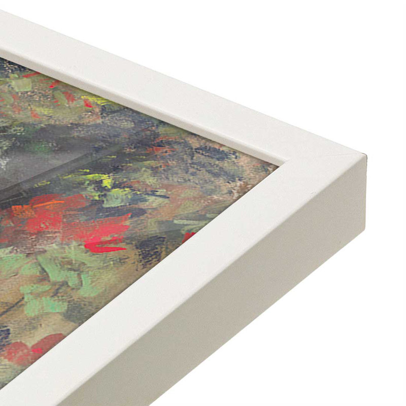 «Wine and Herbs II» par Carol Rowan, reproduction d'art, H 18 po x l 12 po, Blanc