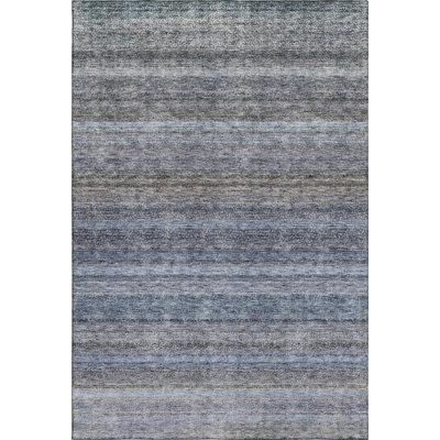 Premium Machine Washable Melvin AMF1167 Stripes Rug