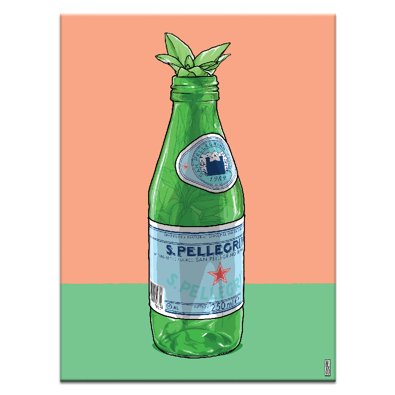 Mini Pelly by Rosalind Wheeler - Print, Wrapped Canvas, 51"H x 41"W x 3.8"D