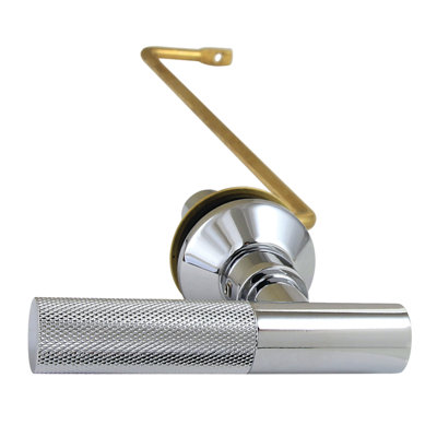 Kingston Convergent Side Mount Toilet Tank Lever With Knurled Handle