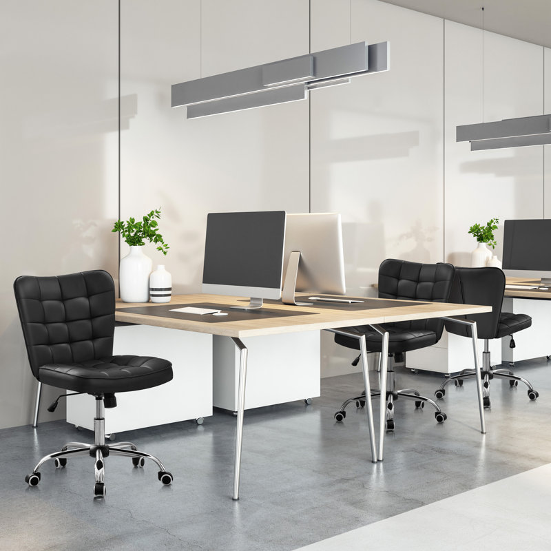 Ebern Designs Task Chair, Black