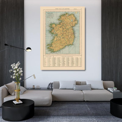 Trent Austin Design® Reynold Gallery Wrapped Canvas Art Titled: Ireland, Reynold 1921