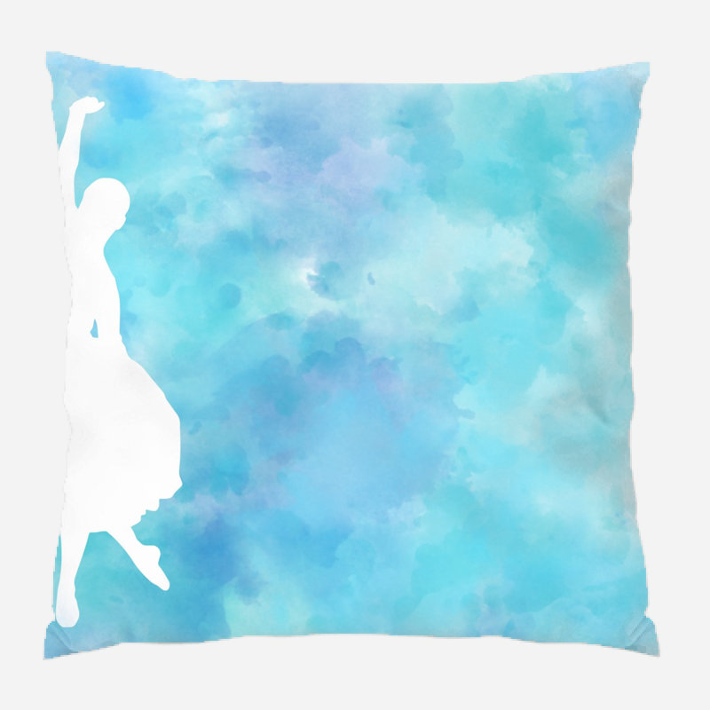 Coussin ballet Vandenberg, Microsuède, Intérieur 