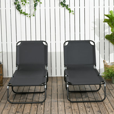 Brenisha 188cm Long Reclining Chaise Lounge Set