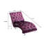 Chaise longue rembourrée Daria-1972919969