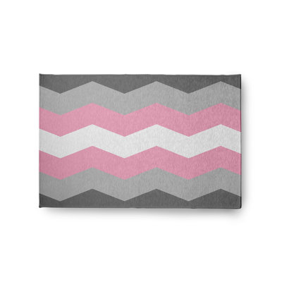 Cyna Chenille Chevron Indoor Rug