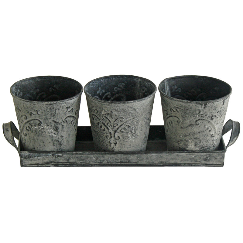 Avery Handmade Metal Cachepot