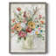Reproduction encadrée de bouquet contemporain - bois massif 47488-1464988666