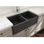 33'' L Farmhouse Double Basin Kitchen Sink-583889533