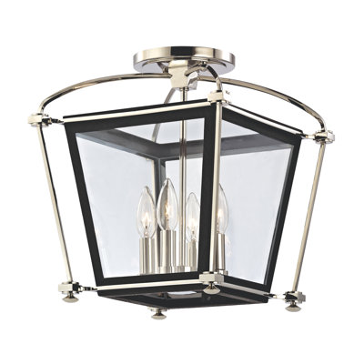 Hollis 4 - Light Semi Flush Mount