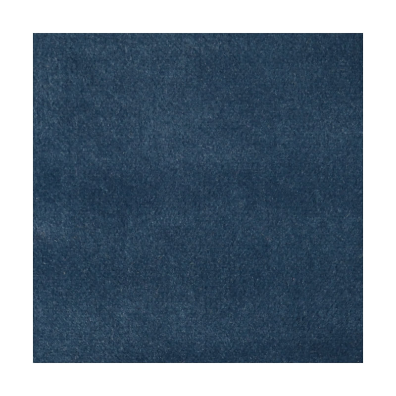 Calcott Velvet Wingback Chair, Azure Blue Velvet