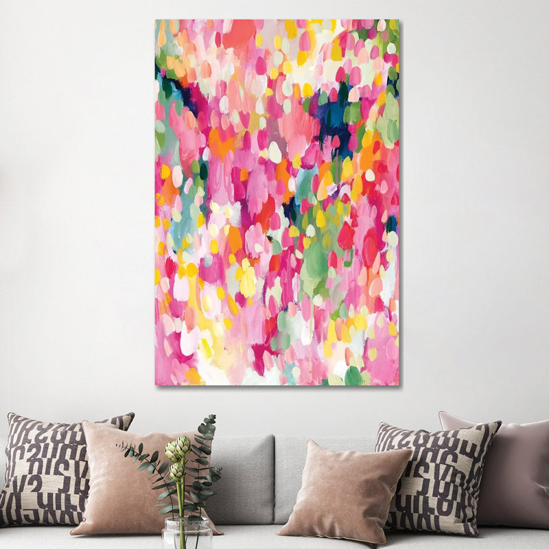 The Way You Make Me Feel by Amira Rahim - Painting on Canvas, Wrapped Canvas, 152.5 cm H x 101.5 cm W x 3.175 cm D