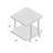 Cortlandt Top End Table with Storage