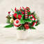 Arrangement de Noël à la menthe poivrée