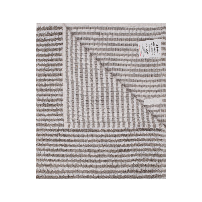 Cotton Stripe Jacquard Tea Towel Kitchen Towel