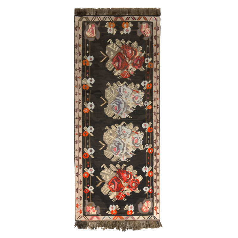 One-of-a-Kind 5'9" X 13' Hand Knotted Area Rug