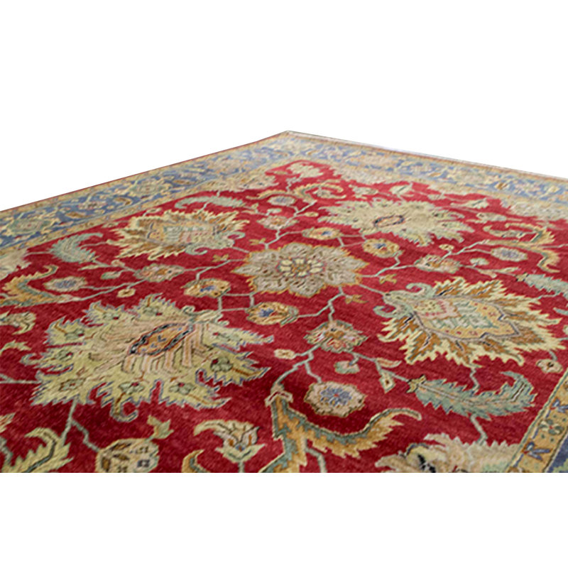 Wool Floral Area Rug
