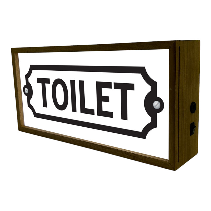 Brenay Toilet 15" LED Sign
