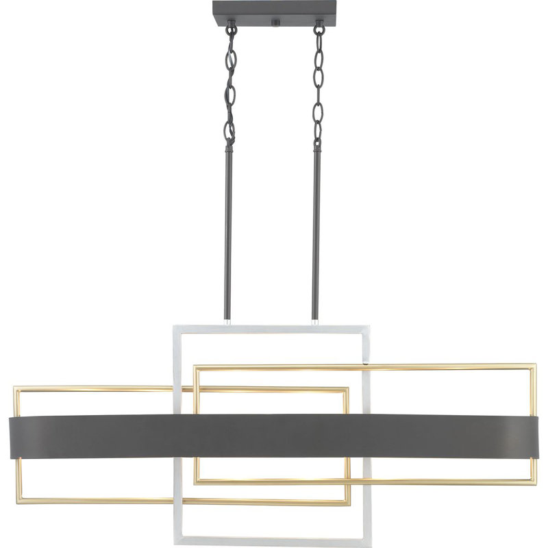 Lustre unique à 6 lumières Coralie