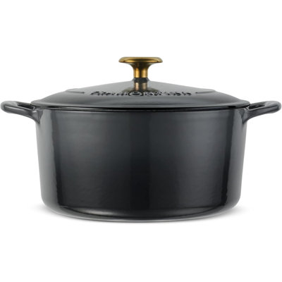 Cocotte en fonte émaillée avec couvercle