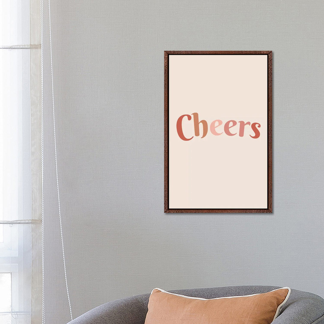 Cheers von The Native State - Galerie-umwickelte Leinwand Giclée auf Leinwand