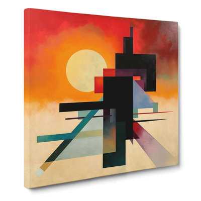 Modern Wall Art - Wrapped Canvas - Framed Print