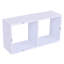 Caroline 8 Piece Plastic / Acrylic Accent Shelf