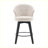 Counter Height Adjustable Stools with Solid Wood Legs-1183124843