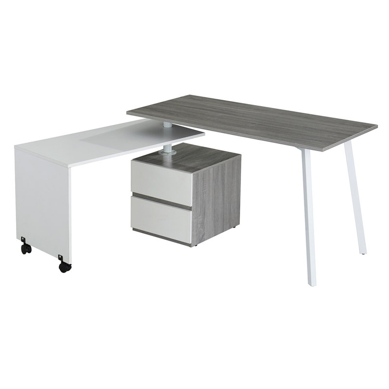 Bureau rotatif multi-positionnel moderne