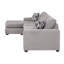 Canapé modulaire en L Birkley, taupe (LHF)-2074573224-2074573229