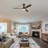 Nicola 60" 3-Blade Black Ceiling Fan With Led Light and Remote Control