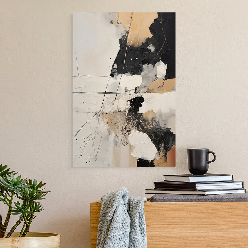 ABSTRACT Series - Impression sur toile seulement - non encadrée, H 60 po x l 40 po