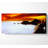 Stunning Red Sky Ocean Mist - Wrapped Canvas Panoramic Art Prints-962968804