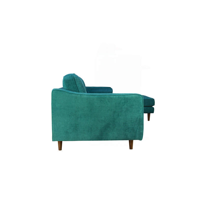 Canapé modulaire Anderson Raf - turquoise, Right Hand Facing, Turquoise