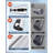 3-Function Sprayer Pull Down Kitchen Faucet Spray Head Replacement With 9-Adapter Kit-111097734