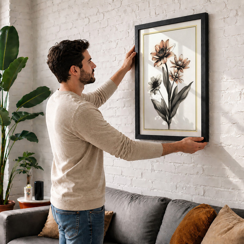 Study Botanical - Framed Print, Unframed, A3 - 42.0 x 29.7 cm