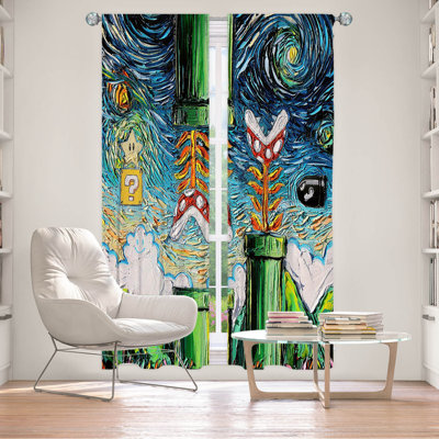 Feri Room Darkening Curtain Pair