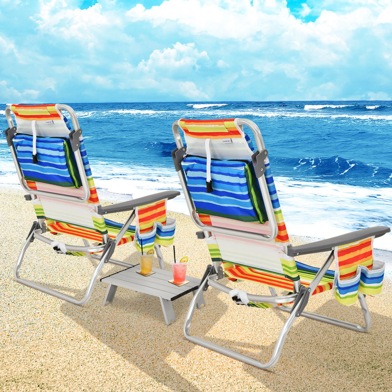 Norela Folding Beach Chair And Table